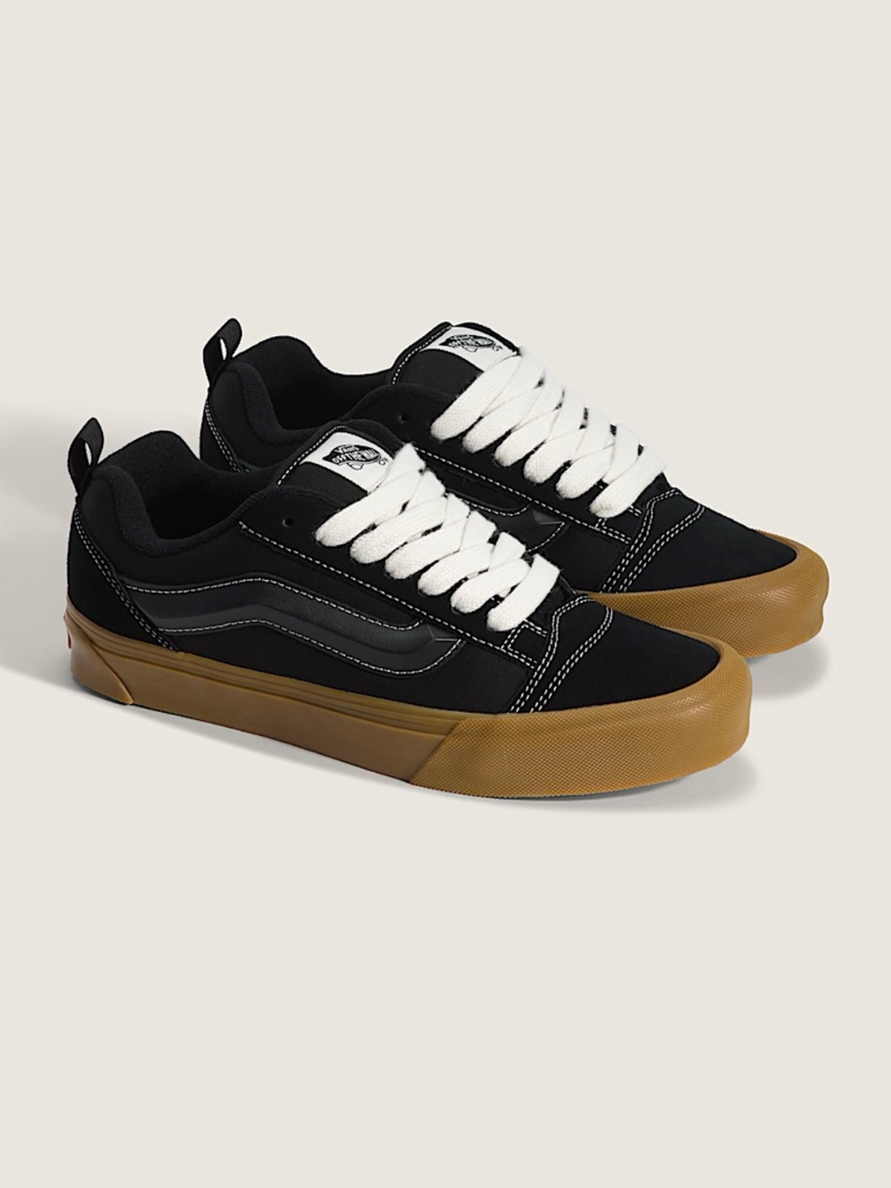 Vans Knu Skool Gum Black Women 10.5 US